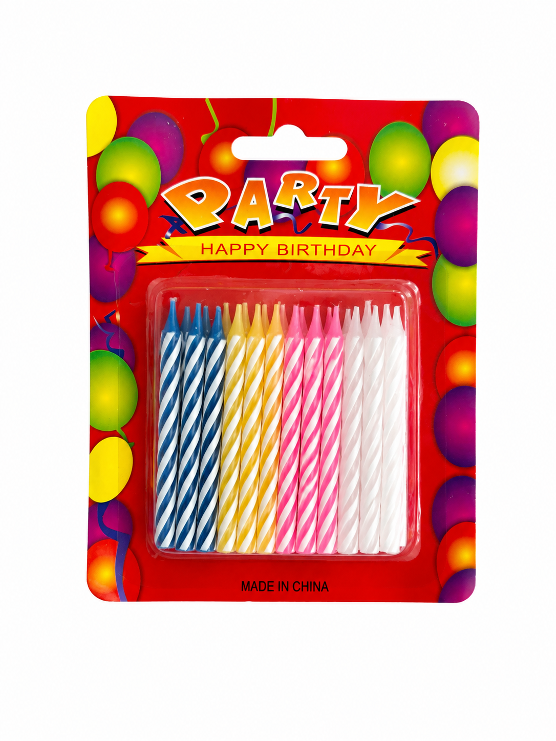 VELA PARTY PEQUEÑA X 24 PCS