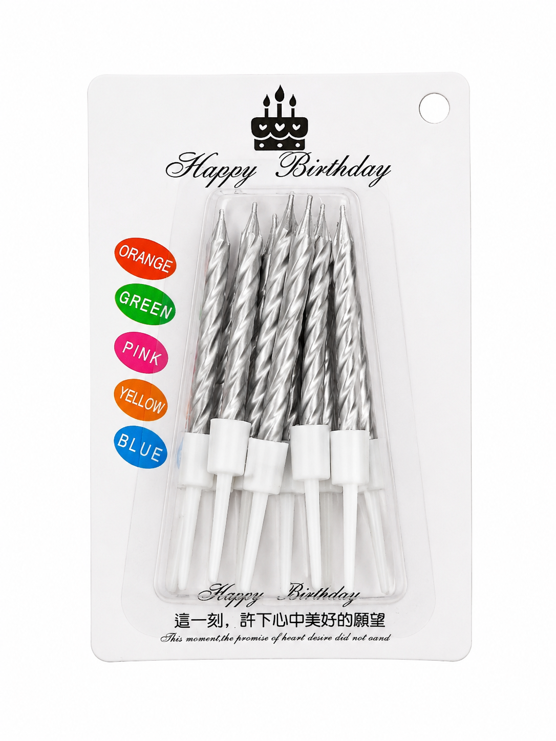 VELA PEQUEÑA X 10 PCS