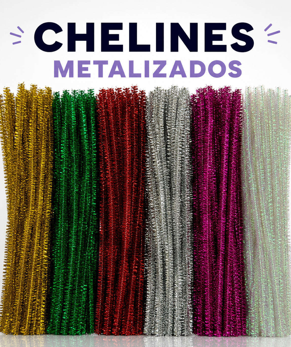 LIMPIAPIPAS 6MM METALIZADO