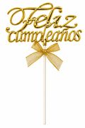 TOPPERS FELIZ CUMPLEAÑOS